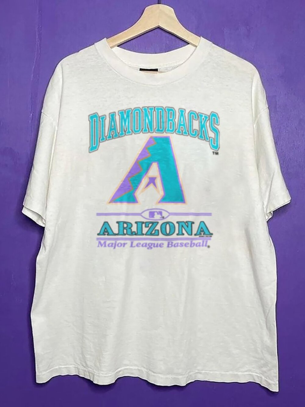 90s Vintage Arizona Diamondbacks Baseball Logo Shirt, MLB Diamondbacks Shirt Tee